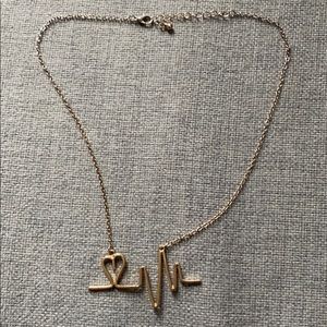 “Heartbeat” Necklace